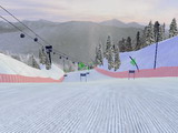Screenshot ze hry Ski Run